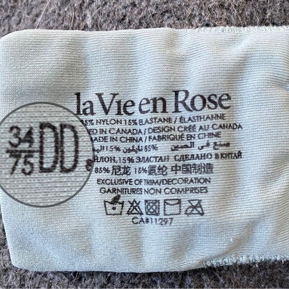 LVR GRN Unlined Underwire, 34DD *P1090 - Picture 6 of 6